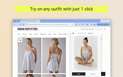 Instalook - Free AI Virtual Try-On Assistant :: Explore yourself in any outfit instantly. Shop with confidence across popular online fashion stores with AI-powered virtual try-on.