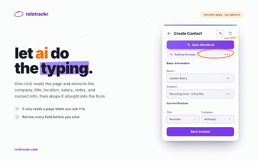 Role Trackr :: Track and manage your job search journey with Role Trackr