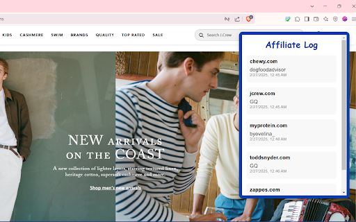 Commission Cloak :: Detect affiliate signals, log sources, and verify your last-click attribution before purchases.