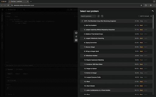 CodeBuddy :: Leetcode together