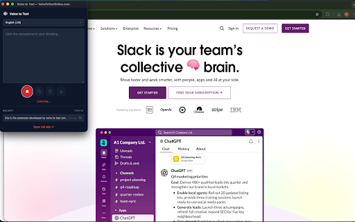 Voice to Text — VoiceToTextOnline.com :: Free voice typing in 55+ languages. Dictate anywhere in your browser. No download, no login required.