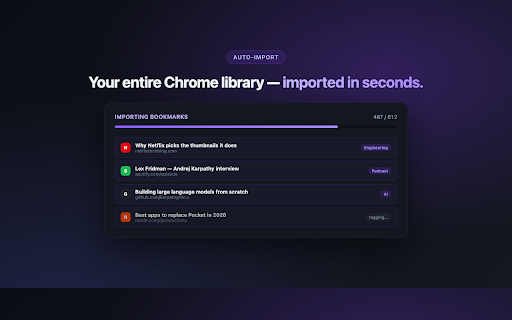 LinkBrain :: Save any link to your library in one click. Tag, organize, and find anything.
