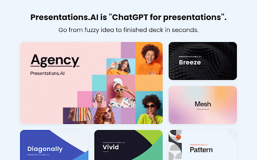 Presentations.AI – Webpage to Slides in 1 Click | ChatGPT for Presentations :: Create presentations from webpage content using Presentations.ai
