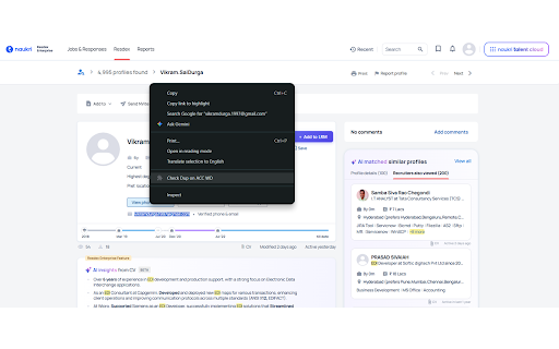 Duplicity Check Tool :: Auto-checks Accenture Workday duplicates, submits candidates to JRs, and auto-logs to LRM. For Lecan Solutions recruiters.