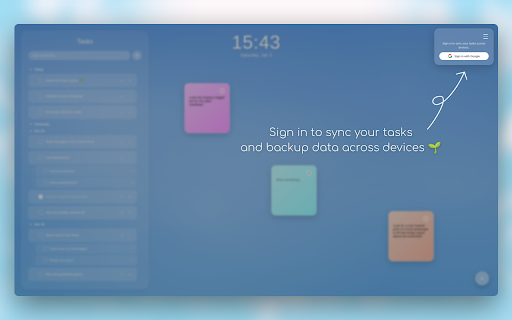 Heaven Dash :: Minimalist productivity dashboard for your browser's new tab