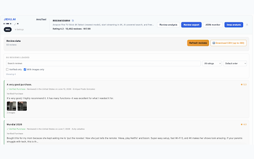 AmzTool – Amazon Seller Assistant | VOC & ASIN Monitor :: Amazon seller assistant for VOC reports and ASIN monitoring. Turn review evidence into product, listing, and risk insights.