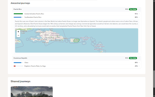 Enhancer for Ancestry :: Enhances your AncestryDNA results and your matches' with detailed descriptions, interactive maps, and downloadable results.