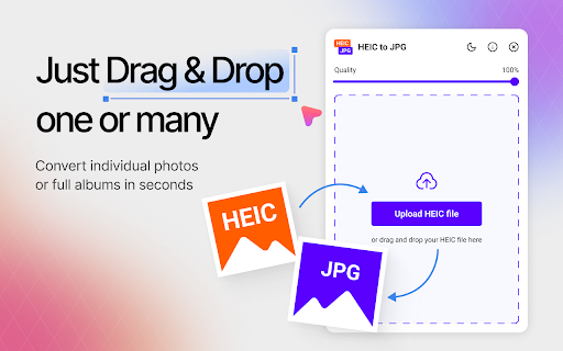 HEIC to JPG Converter :: Convert HEIC images to the convenient and popular JPG format in one click!