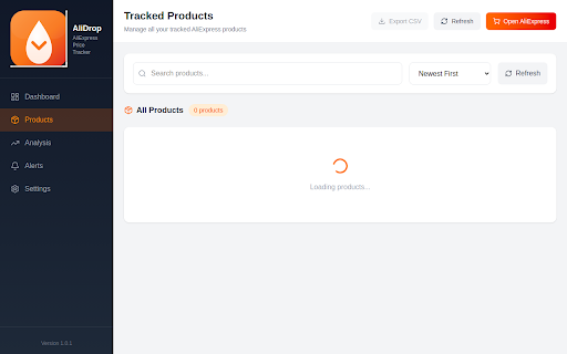 AliDrop - AliExpress Price Tracker :: Free AliExpress price tracker. Get instant alerts when prices drop, see price history, and never overpay again