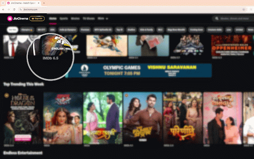 Sift: IMDB ratings on various OTT plaftorms. Free & Open Source. :: Sift adds IMDB ratings next to programs on various OTT platforms to help you choose what to watch faster.