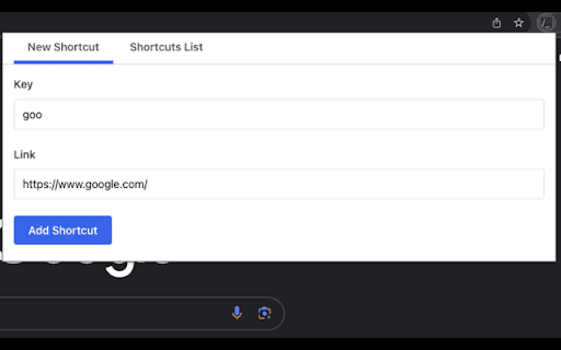 Slash :: Use '/' in the nav bar, then space or tab, followed by a shortcut command key to access favourite sites.