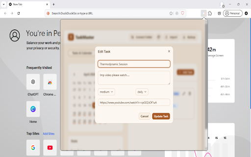TaskMaster :: Your personal task and note manager.