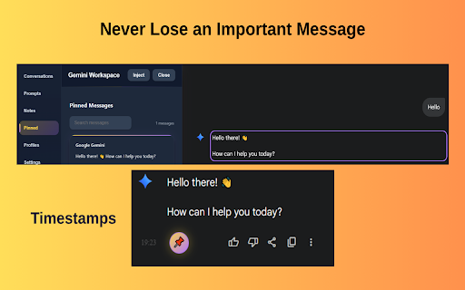 Workspace for Gemini™ - Folders, Chat Organizer & AI Prompts :: Turn Gemini into a productivity hub. Organize chats with Folders, save Prompts, keep Notes & enhance inputs with AI.