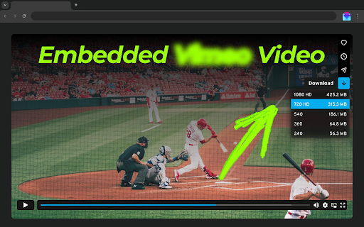 ProVim - Video Downloader for Vimeo :: Download Vimeo videos with sound in one file. Save videos from vimeo.com and embedded Vimeo players in a single click