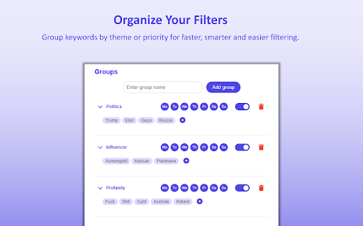 Filter Everything Online :: Remove or replace unwanted content from websites.