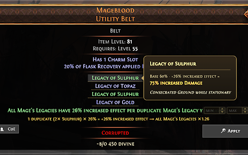 Wraeclast Market — PoE & PoE2 Trade Tool :: PoE & PoE2 trade tools: stat filters, quality simulator, PoB export, poe.ninja prices, mod highlighting, bookmarks & more.
