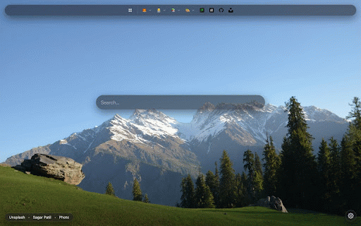 Mr. Newtabby :: Shows your bookmarks toolbar at the top of every new tab page.