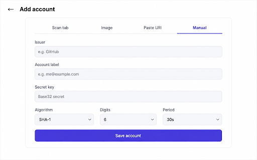 2FA Live — Authenticator & OTP Code Generator :: Secure 2FA / OTP authenticator (TOTP) — scan a QR code or enter a secret manually. Fully encrypted, 100% local, no account needed.