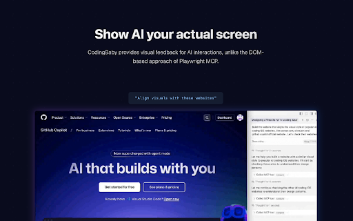 CodingBaby Extension :: Browser control extension for CodingBaby