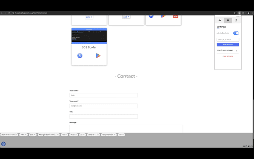 Easy Form Fill :: Drag and drop items to form input fields