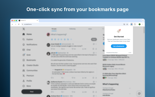 X Bookmark Resurfacer :: Automatically resurface your X/Twitter bookmarks in your feed as reminders