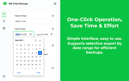 WhatsApp™ Chat Backup - ExtBoost :: Secure WhatsApp backup & export: chats & media to HTML, CSV, JSON, Excel. For flexible access and future use