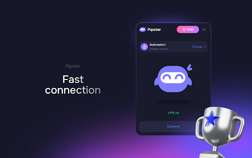 Free VPN with bypass of locks — Pipster :: Fast secure proxy and privacy shield. Built-in ad blocker and anti-tracking for safe browsing. Unlimited traffic.