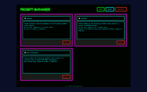 YouTube Transcript Copier :: YouTubeの文字起こしをコピーする拡張機能