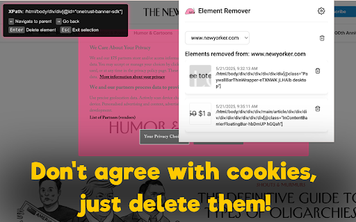 Element Remover :: Remove Unwanted Elements on Websites