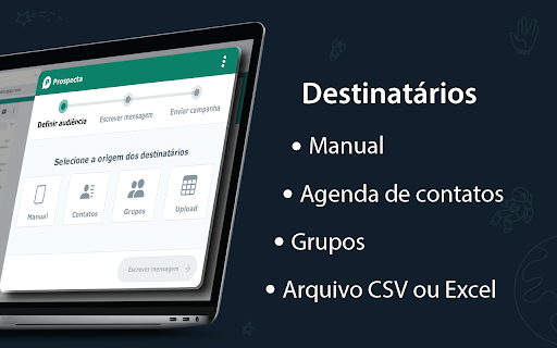 Prospecta 🇧🇷 :: Relacione-se com seus clientes e expanda seus negócios com a ferramenta de automação WhatsApp