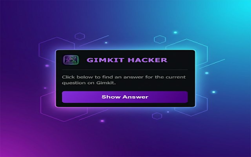 Gimkit Hacker :: Auto-answer questions on Gimkit games.