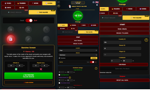 BattleKnight Bot - Knight Profit Master :: Productivity & Statistics Dashboard for BattleKnight. Track rewards, compare equipment, manage tasks.