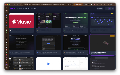 TABTile :: Visualize and switch tabs with a 3D carousel or tile grid.