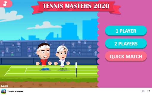 Tennis Masters Game - Challenge friends or the computer in 2-player mode! :: Experience thrilling tennis action in your browser with intuitive controls and offline play!