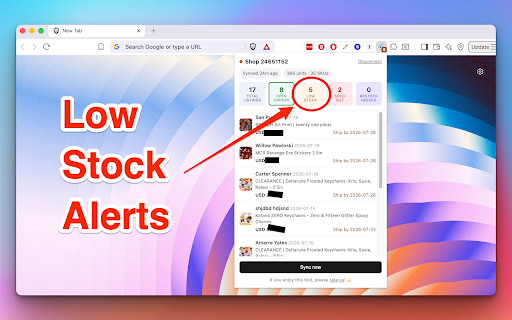 InvenTrac – Multi-Shop Inventory Manager for Etsy, Shopify & Squarespace :: Multi-shop inventory manager for Etsy, Shopify & Squarespace. Track stock, orders, and avoid overselling — right from your browser.