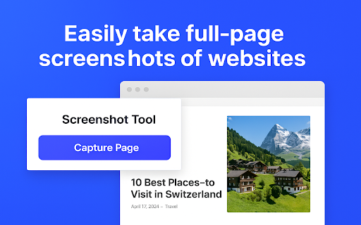 Screen site Tool – Capture Full Page as PNG :: Capture full-page website screenshots in one click. Save instantly as PNG. Clean and simple.
