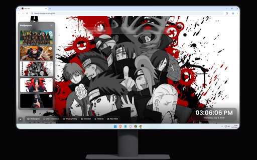 Akatsuki Wallpapers – Anime Villains Backgrounds :: Join the legendary rogue ninja clan with striking Akatsuki and dark anime villains backgrounds on your new tab.