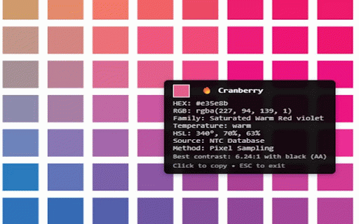 Smart Color Detector :: Always-on color detection with AI-powered color names