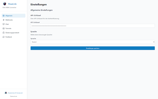 FlowLink: N8N-Connector für Chrome :: Dein N8N Connector - Powered by KI-Heroes.net