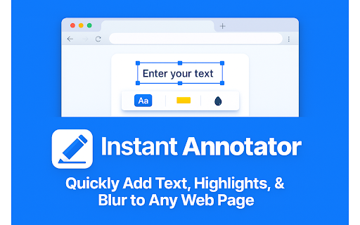 Instant Annotator :: Stop taking messy screenshots. Instantly draw, highlight, blur, and annotate any webpage with one clean, powerful toolbar