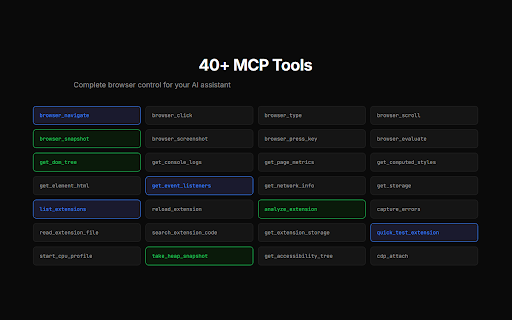 Apex Agent :: Connect AI code editors to your real browser via MCP. Automate, inspect, and debug web pages with trusted input.