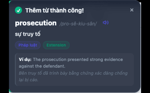 Short Study Clipper :: Bôi đen từ vựng khi lướt web để lưu và phân loại thông minh bằng AI vào Short Study.