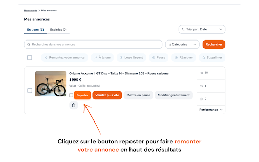 Reboost - Republier vos annonces Leboncoin & Vinted :: Republiez vos annonces Leboncoin et Vinted en quelques clics, sans tout refaire à la main.