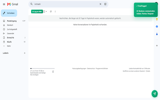 CRM Pilot - AI Sales Assistant :: Log Gmail, calls & LinkedIn to HubSpot/Pipedrive in 1 click. AI summaries, voice notes & a sales copilot — zero typing.