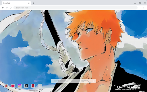 Ichigo Kurosaki Live Wallpaper :: Transform your new tab with dynamic HD live wallpapers featuring Ichigo Kurosaki. Immerse yourself in the Bleach universe!