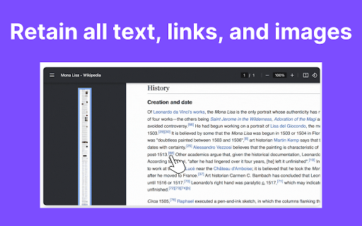 FullPagePDF - Convert Web Pages to PDF Instantly :: Transform any webpage into pixel-perfect, searchable PDFs with one click. Privacy-first design with Google Drive integration.