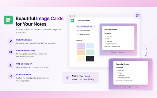 Best Note - Rich Note & Web Clipper :: Capture rich web selections with formatting preserved. Local-first notes, fast search, optional encrypted sync.