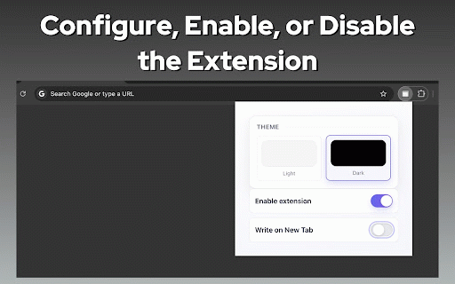 Blank White Screen :: Open a blank screen in a new tab; toggle light/dark and use a built-in text editor. Simple, fast, distraction-free.