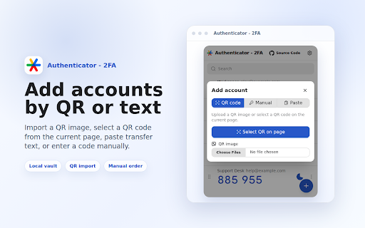 Authenticator - 2FA :: Encrypted 2FA codes for secure sign-ins.