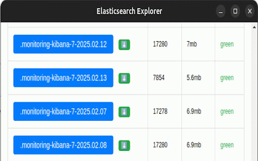 Elasticsearch Explorer :: A simple Elasticsearch index explorer